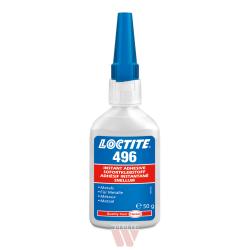 LOCTITE 496 - 50g (klej cyjanoakrylanowy (błyskawiczny) do metali, bezbarwny/przezroczysty) (IDH.246587)