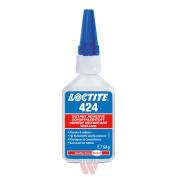 LOCTITE 424 - 50g (klej cyjanoakrylanowy (błyskawiczny), do tworzyw sztucznych i gumy, bezbarwny/przezroczysty)
