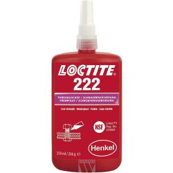 LOCTITE 222 - 250ml (klej anaerobowy do zabezpieczania połączeń gwintowych, łatwo demontowalny, fioletowy) (IDH.245636)