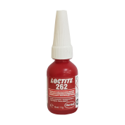 LOCTITE 262 - 10ml (klej anaerobowy do zabezpieczania połączeń gwintowych, średnio/trudno demontowalny, czerwony)