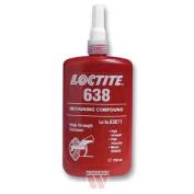 LOCTITE 638 - 250ml (anaerobowy klej do mocowania metalowych części współosiowych, trudno demontowalny, zielony)