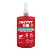 LOCTITE 648 - 250ml (anaerobowy klej do mocowania metalowych części współosiowych, trudno demontowalny, zielony)