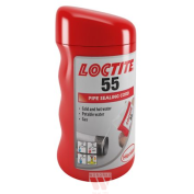 LOCTITE 55 - 160mb (nić poliamidowa do uszczelniania połączeń gwintowych,  łatwo demontowalna, biała)