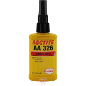 LOCTITE AA 326 - 50ml (klej akrylowy, żółty, do 120 °C)