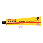 Loctite AA 330-50ml (klej akrylowy jasno żółty do 100 °C / yellow acrylic adhesive, up to 100 °C)