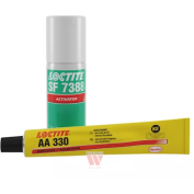 LOCTITE AA 330/LOCTITE SF 7388 - zestaw (klej akrylowy - 50ml + aktywator - 40 ml)