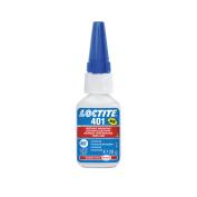 LOCTITE 401 - 20g (uniwersalny klej cyjanoakrylanowy (błyskawiczny), bezbarwny/przezroczysty)