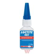 LOCTITE 407 - 20g (klej cyjanoakrylanowy (błyskawiczny), bezbarwny/przezroczysty)