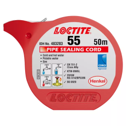 LOCTITE 55 - 50m (nić do uszczelniania gwintowych połączeń rurowych) (IDH.509787)