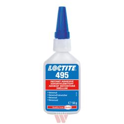 LOCTITE 495 - 50g (uniwersalny klej cyjanoakrylowy (błyskawiczny), bezbarwny/przezroczysty) (IDH.246582)