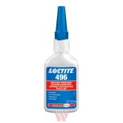 LOCTITE 496 - 50g (klej cyjanoakrylowy (błyskawiczny) do metali, bezbarwny/przezroczysty)