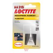 LOCTITE AA 319 - 0,5 ml (zestaw do klejenia lusterka wstecznego, bezbarwny / adhesive set for rearview mirror, colorless)