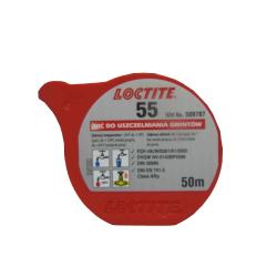 LOCTITE 55 - 12mb (nić poliamidowa do uszczelniania połączeń gwintowych, łatwo demontowalna, biała / polyamide thread for sealing threaded connections, low strength, white) (IDH.1410050)