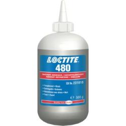 LOCTITE 480 - 500g (klej cyjanoakrylanowy (błyskawiczny), wzmocniony, czarny) (IDH.246578)