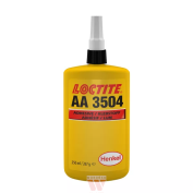 Loctite AA 3504 - 250ml  (klej akrylowy dotwardzany światłem UV / UV-cured acrylic adhesive)