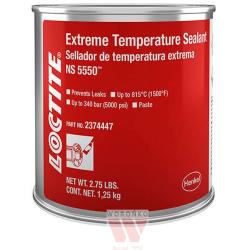 Loctite NS 5550 BR-1 kg (uszczelniacz wysokotemperaturowy, 815 °C, do 340 bar / high temperature sealant, to 815 °C and 340 bar) (IDH.2426241)